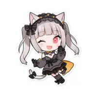 Hanataba Yuiha - Stickers - VTuber Size-100 x 100 (mm)