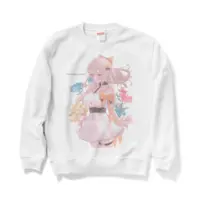 Hanataba Yuiha - Clothes - Sweatshirt - VTuber Size-M