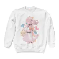 Hanataba Yuiha - Clothes - Sweatshirt - VTuber Size-L