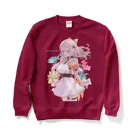 Hanataba Yuiha - Clothes - Sweatshirt - VTuber Size-M