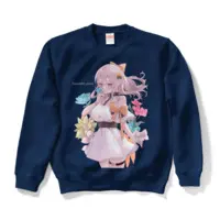 Hanataba Yuiha - Clothes - Sweatshirt - VTuber Size-S