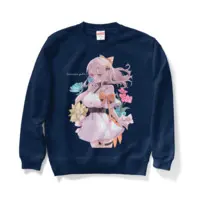 Hanataba Yuiha - Clothes - Sweatshirt - VTuber Size-M