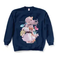 Hanataba Yuiha - Clothes - Sweatshirt - VTuber Size-XL