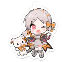 Hanataba Yuiha - Acrylic Key Chain - Key Chain - VTuber Size-50x50mm