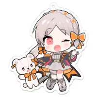 Hanataba Yuiha - Acrylic Key Chain - Key Chain - VTuber Size-70x70mm