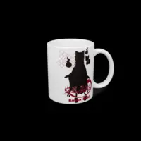 空狐美紀 - Acrylic Key Chain - Tumbler, Glass - Key Chain - VTuber Size-D 8cm H 9.5cm