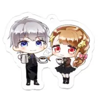 天宵家 - Acrylic Key Chain - Key Chain - VTuber Size-50 x 50 (mm)