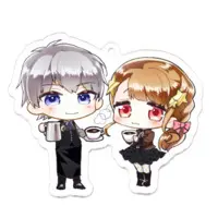 天宵家 - Acrylic Key Chain - Key Chain - VTuber Size-70 x 70 (mm)