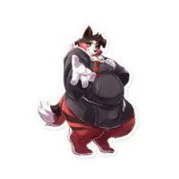 Ichihata Yukito - Stickers - VTuber Size-100 x 100 (mm)