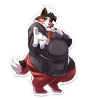 Ichihata Yukito - Acrylic Key Chain - Key Chain - VTuber Size-100 x 100 (mm)