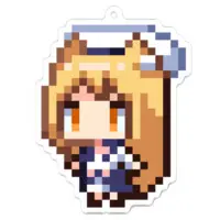 猫葉ねる - Acrylic Key Chain - Key Chain - VTuber Size-70 x 70 (mm)