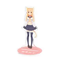 猫葉ねる - Acrylic stand - VTuber Size-100x100mm