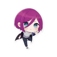 朔真ヨウ - Stickers - VTuber Size-100 x 100 (mm)