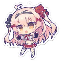 Beamori Rumo - Acrylic Key Chain - Key Chain - VTuber Size-70 x 70 (mm)