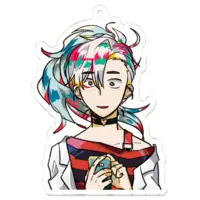 関ママ - Acrylic Key Chain - Key Chain - VTuber Size-70 x 70 (mm)