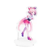 紅月ちかげ - Acrylic stand - VTuber Size-70x70mm