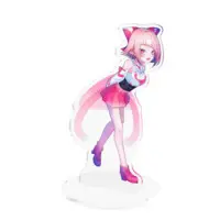紅月ちかげ - Acrylic stand - VTuber Size-100x100mm