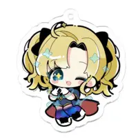 夜空ツキミ - Acrylic Key Chain - Key Chain - VTuber Size-50 x 50 (mm)