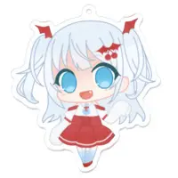 ミズキさん - Acrylic Key Chain - Key Chain - VTuber Size-70 x 70 (mm)