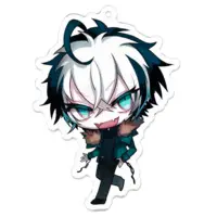 キョウカイチ - Acrylic Key Chain - Key Chain - VTuber Size-70 x 70 (mm)