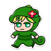 おーくらりーや - Acrylic Key Chain - Key Chain - VTuber Size-70 x 70 (mm)