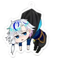 魂のソウル - Acrylic Key Chain - Key Chain - VTuber Size-50 x 50 (mm)
