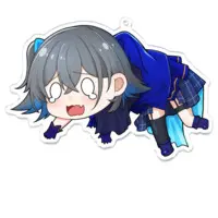 描寝ゆとり - Acrylic Key Chain - Key Chain - VTuber Size-100 x 100 (mm)