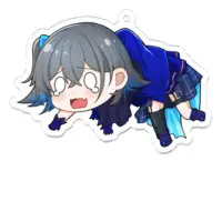 描寝ゆとり - Acrylic Key Chain - Key Chain - VTuber Size-70 x 70 (mm)