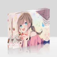 Mikami Maki - Acrylic stand - Acrylic Block - VTuber Size-148x100mm