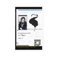 Tatigori Tsugite - Stickers - VTuber Size-100 x 100 (mm)