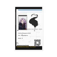 Tatigori Tsugite - Stickers - VTuber Size-100 x 100 (mm)