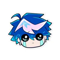 QZ86 - Stickers - VTuber Size-100 x 100 (mm)