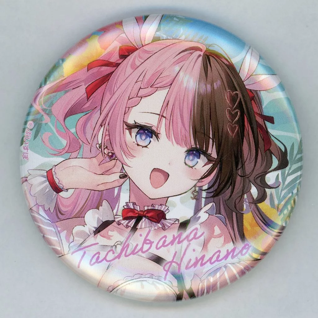 Tachibana Hinano - Badge - VSPO! (橘ひなの 「バーチャルYouTuber ぶ