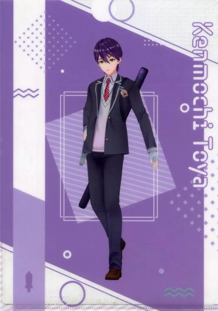 Kenmochi Toya - Stationery - Plastic Folder - Nijisanji