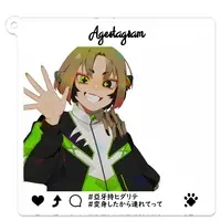 亞牙持ヒダリテ - Acrylic Key Chain - Key Chain - VTuber