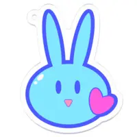 美海塚たるる - Acrylic Key Chain - Key Chain - VTuber Size-50 x 50 (mm)