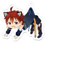 Ganahaougi - Acrylic Key Chain - Key Chain - VTuber Size-70 x 70 (mm)