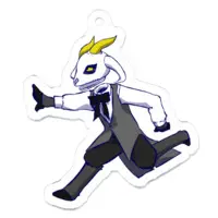 バフォベロス - Acrylic Key Chain - Key Chain - VTuber Size-50 x 50 (mm)