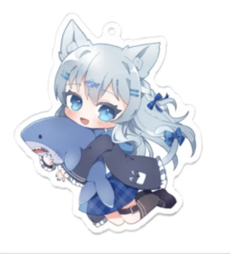 Nekosame Shirasu - Acrylic Key Chain - Key Chain - VTuber