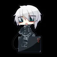 Kuchisaki Beat - Stickers - VTuber Size-100 x 100 (mm)