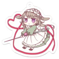 小針ぬい - Acrylic Key Chain - Key Chain - VTuber Size-50 x 50 (mm)