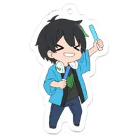 樫衣うい - Acrylic Key Chain - Key Chain - VTuber Size-50 x 50 (mm)