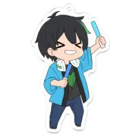 樫衣うい - Acrylic Key Chain - Key Chain - VTuber Size-70 x 70 (mm)