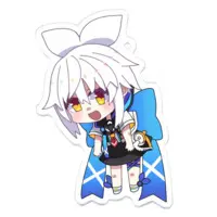 望月ユウキ - Acrylic Key Chain - Key Chain - VTuber Size-70 x 70 (mm)