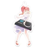 Kurumi Ron - Acrylic Key Chain - Key Chain - VTuber Size-70 x 70 (mm)