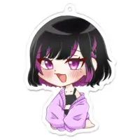 さほち😈2.5次元Vtuber - Acrylic Key Chain - Key Chain - VTuber Size-70 x 70 (mm)