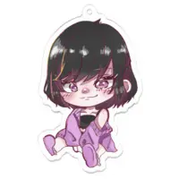 さほち😈2.5次元Vtuber - Acrylic Key Chain - Key Chain - VTuber Size-70 x 70 (mm)