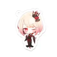 椎名あんず。 - Acrylic Key Chain - Key Chain - VTuber Size-50 x 50 (mm)