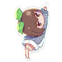 Eva Mashiro - Acrylic Key Chain - Key Chain - VTuber Size-70 x 70 (mm)