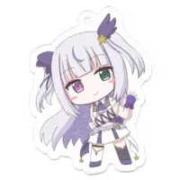 宵河しのん - Acrylic Key Chain - Key Chain - VTuber Size-50 x 50 (mm)